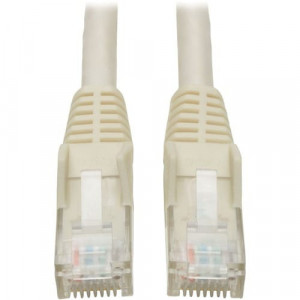 Tripp Lite Cat6 UTP Patch Cable - Category 6 - 10ft - 1 x RJ-45 Male - 1 x RJ-45 Male - White