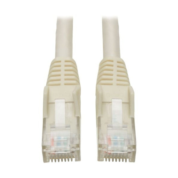 Tripp Lite Cat6 UTP Patch Cable - Category 6 - 10ft - 1 x RJ-45 Male - 1 x RJ-45 Male - White