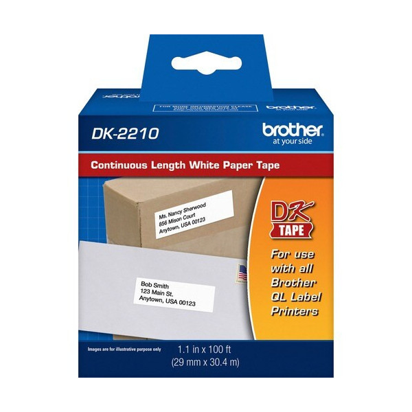 Brother Continuous Length White Film DK Tape