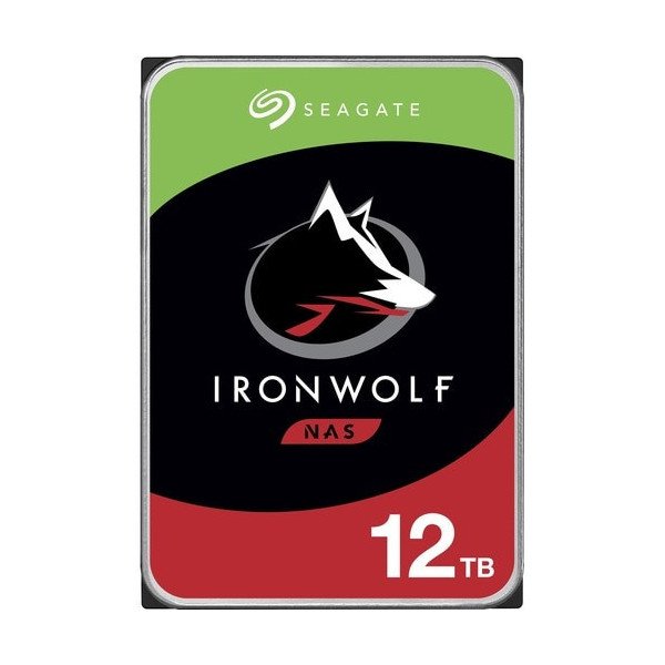 Seagate IronWolf ST12000VN0008 12 TB Hard Drive - 3.5" Internal - SATA (SATA/600) - (CMR) Method - 7200rpm