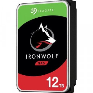 Seagate IronWolf ST12000VN0008 12 TB Hard Drive - 3.5" Internal - SATA (SATA/600) - (CMR) Method - 7200rpm