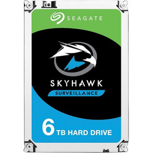 Seagate SkyHawk ST6000VX001 6 TB Hard Drive - 3.5" Internal - SATA (SATA/600) - 3 Year Warranty