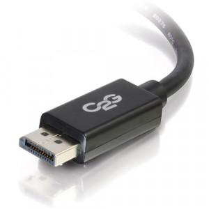 C2G 10ft DisplayPort Cable with Latches 8K UHD M/M - Black - 10 ft DisplayPort A/V Cable