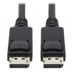 10FT DISPLAYPORT MONITOR CABLE WITH LATCHES M/M