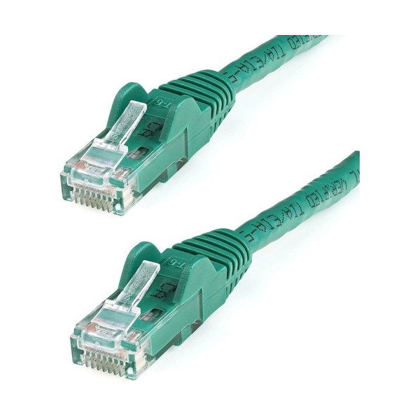 StarTech.com 10ft CAT6 Ethernet Cable - Green Snagless Gigabit - 100W PoE UTP 650MHz Category
