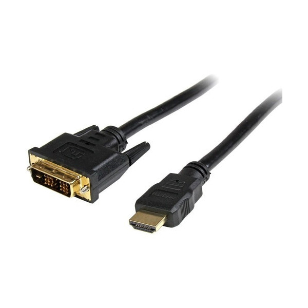 StarTech.com 10 ft HDMIÂ® to DVI-D Cable - M/M - Connect an HDMI-enabled output device to a DVI-D display,