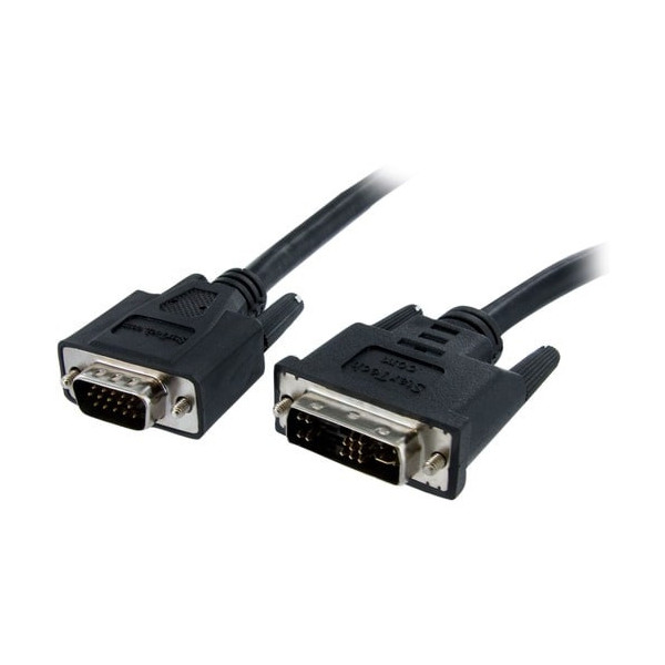 StarTech.com DVI to Coax High Resolution VGA Monitor Cable - SVGA - DVI 19 Pin (M) - HD15 (M)- 10 ft - Connect analog