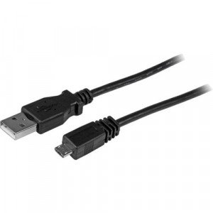 StarTech.com USB cable - 4 pin USB Type A (M) - Micro-USB Type B (M) - 10 ft ( USB / Hi-Speed USB ) - Type A Male USB