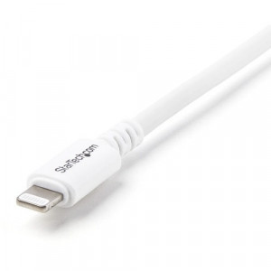 StarTech.com 3m (10ft) Long White AppleÂ® 8-pin Lightning Connector to USB Cable for iPhone