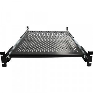 StarTech.com 2U 20 to 30in Adjustable Mounting Depth Vented Sliding Rack Mount Shelf - 50lbs / 22.7kg - 24in Deep