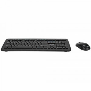 Targus KM610 Wireless Keyboard and Mouse Combo (Black) - USB Wireless RF 2.40 GHz Keyboard - Black - USB Wireless RF Mouse