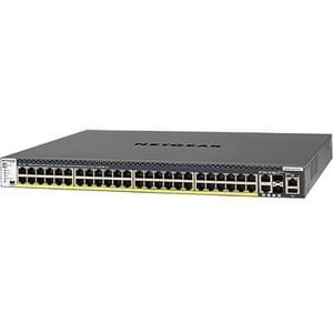 Netgear M4300 48x1G PoE+ Stackable Managed Switch with 2x10GBASE-T and 2xSFP