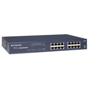 NETGEAR 16-Port Gigabit Unmanaged Switch, JGS516 - 16 x 10/100/1000Base-T