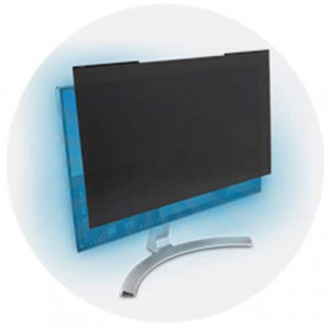 Kensington MagPro 27.0" Monitor Privacy Screen with Magnetic Strip Black - For 27" Widescreen LCD Monitor