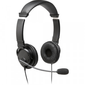 Kensington Classic USB-A Headset with Mic - Stereo - USB Type A - Wired - Over-the-head - Binaural - Circumaural - 6 ft Cable