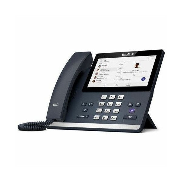 Yealink IP Phone - Corded - Bluetooth, Wi-Fi - Wall Mountable, Desktop - Classic Gray - 7" - 2 x Network (RJ-45)