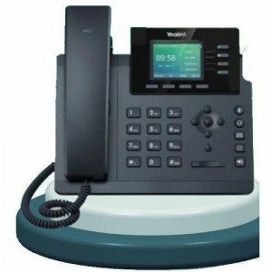 Yealink SIP-T34W IP Phone - Corded - Corded/Cordless - Wi-Fi, Bluetooth - Wall Mountable - Classic Gray