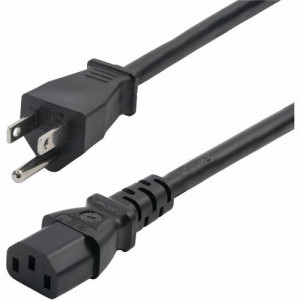 StarTech.com 8ft (2.4m) Computer Power Cord, NEMA 5-15P to IEC 60320 C13 AC Power Cable, 13A 125V,