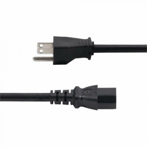 StarTech.com 8ft (2.4m) Computer Power Cord, NEMA 5-15P to IEC 60320 C13 AC Power Cable, 13A 125V,