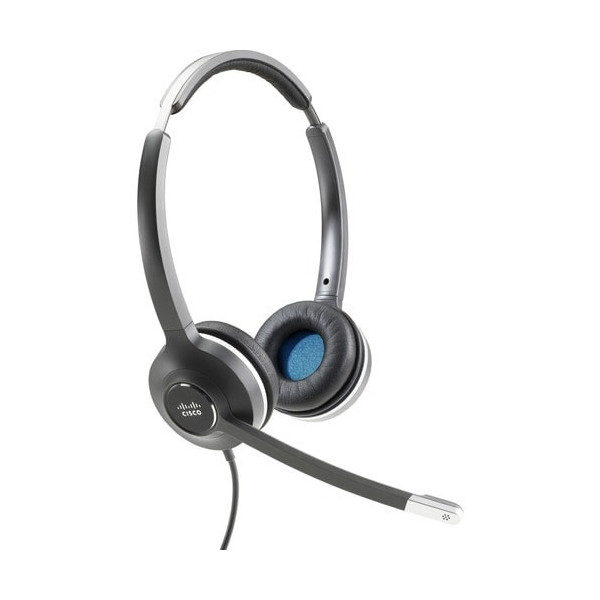 Cisco Headset 532 (Wired Dual with USB Headset Adapter) - Stereo - USB - Wired - 90 Ohm - 50 Hz - 18 kHz - Over-the-head