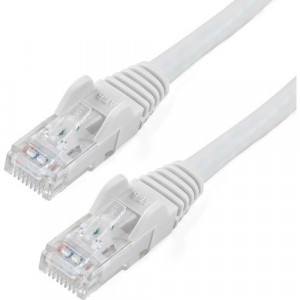 StarTech.com 10ft CAT6 Ethernet Cable - White Snagless Gigabit - 100W PoE UTP 650MHz