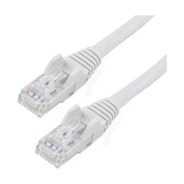 StarTech.com 10ft CAT6 Ethernet Cable - White Snagless Gigabit - 100W PoE UTP 650MHz