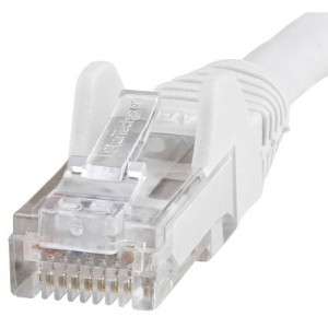 StarTech.com 10ft CAT6 Ethernet Cable - White Snagless Gigabit - 100W PoE UTP 650MHz