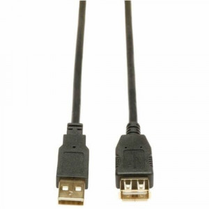 Tripp Lite USB 2.0 Extension Cable - 10 ft USB Data Transfer Cable - First End: 1 x USB 2.0 Type A - Male