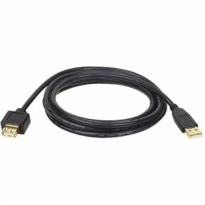 Tripp Lite USB 2.0 Extension Cable - 10 ft USB Data Transfer Cable - First End: 1 x USB 2.0 Type A - Male