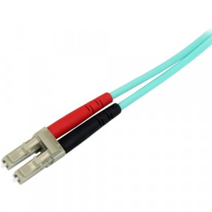 StarTech.com 10m (30ft) LC/UPC to LC/UPC OM3 Multimode Fiber Optic Cable,