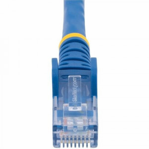 StarTech.com 3 ft. CAT6 Ethernet Cable - 10 Pack - ETL Verified - Blue CAT6 Patch Cord - Snagless RJ45 Connectors