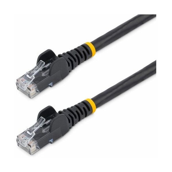 StarTech.com 6 ft. CAT6 Ethernet Cable - 10 Pack - ETL Verified - Black CAT6 Patch Cord - Snagless RJ45 Connectors