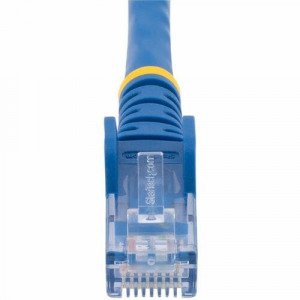 StarTech.com 6 ft. CAT6 Ethernet Cable - 10 Pack - ETL Verified - Blue CAT6 Patch Cord - Snagless RJ45 Connectors - 24 AWG