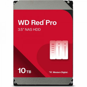 Western Digital Red Pro WD102KFBX 10 TB Hard Drive - 3.5" Internal - SATA (SATA/600) - Conventional Magnetic Recording