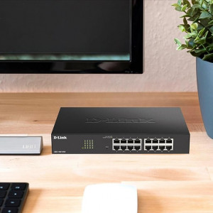 D-Link DGS-1100-16V2 Ethernet Switch - 16 Ports - Manageable - 2 Layer Supported