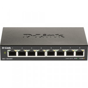 D-Link DGS-1100-08V2 Ethernet Switch - 8 Ports - Manageable - 2 Layer Supported - 4.94 W Power Consumption