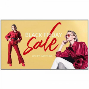 LG UM5K Series - 110'' UHD Large Screen Signage - 110" LCD - Advanced Super Dimension Switch