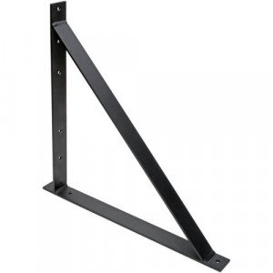 Tripp Lite by Eaton SRLTRISUPPORT Wall Mount Support for Cable Ladder - Black - 45.36 kg Load Capacity