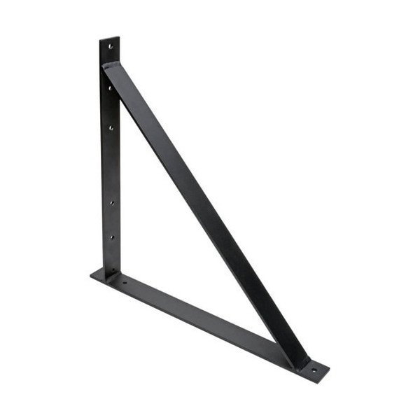 Tripp Lite by Eaton SRLTRISUPPORT Wall Mount Support for Cable Ladder - Black - 45.36 kg Load Capacity