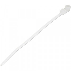 StarTech.com 4"(10cm) Cable Ties with Mounting Hole, 7/8"(24mm)