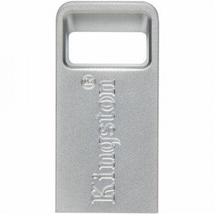 Kingston DataTraveler Micro 128GB USB 3.2 (Gen 1) Flash Drive - 128 GB - USB 3.2 (Gen 1) - 200 MB/s Read Speed - 5 Year Warranty