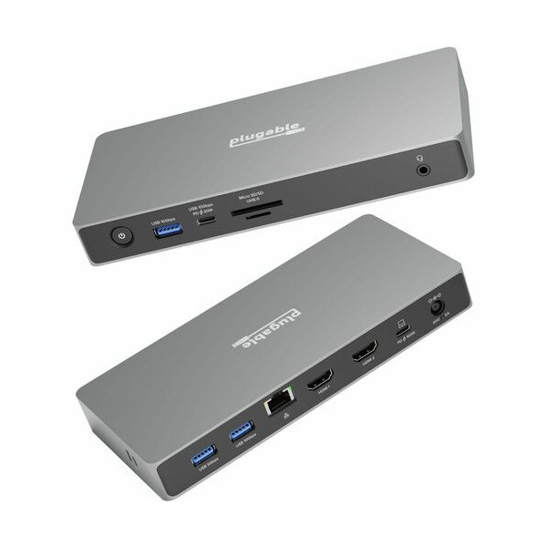 Plugable USB C Docking Station Dual Monitor