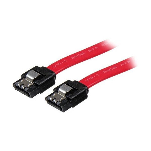 StarTech.com Latching SATA Cable - Latching SATA connectors, for securely fastened hard drive installations.
