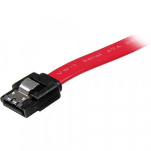 StarTech.com Latching SATA Cable - Latching SATA connectors, for securely fastened hard drive installations.