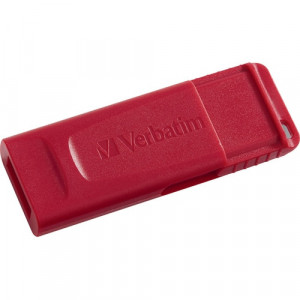 Microban 128GB Store 'n' Go USB Flash Drive - Red - 128 GB - USB 2.0 Type A - Red - Lifetime Warranty - 1 Each