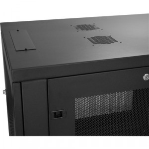 StarTech.com 4-Post 12U Server Rack Cabinet, 19" Data Rack Cabinet for Computer / IT Equipment