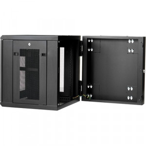 StarTech.com 12U 19" Wall Mount Network Cabinet - 20" Deep Hinged Locking IT Data Enclosure - Flexible Vented Rack w/Shelf