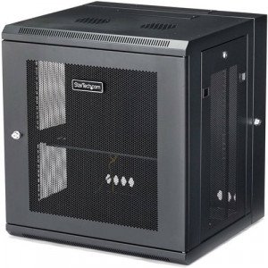 StarTech.com 12U 19" Wall Mount Network Cabinet - 16" Deep Hinged Locking Flexible IT Data Equipment Rack