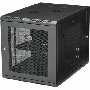 StarTech.com 12U 19" Wall Mount Network Cabinet - 24" Deep Hinged Vented Server Room Enclosure Locking