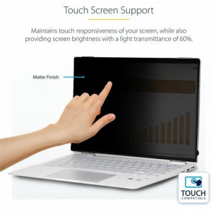 StarTech.com StarTech.com 13.5in 3:2 Touch Privacy Screen, Laptop Security Shield, Anti-Glare Blue Light Filter, Flip-Over